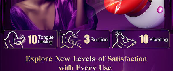  Sỉ Máy rung hút kèm lưỡi bú liếm 3 in 1 massage kích thích điểm G giá rẻ