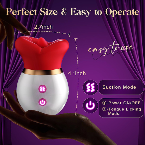  Sỉ Máy rung hút kèm lưỡi bú liếm 3 in 1 massage kích thích điểm G giá rẻ