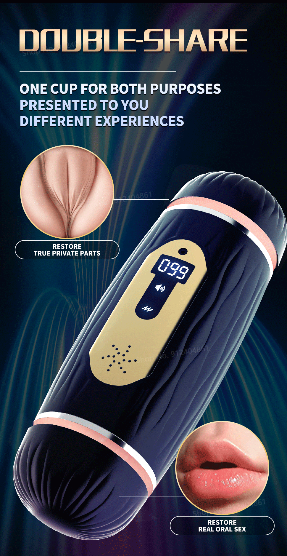  Nơi bán Âm đạo giả Masturbation Cup rung máy bú mút thổi kèn cho nam giới giá rẻ