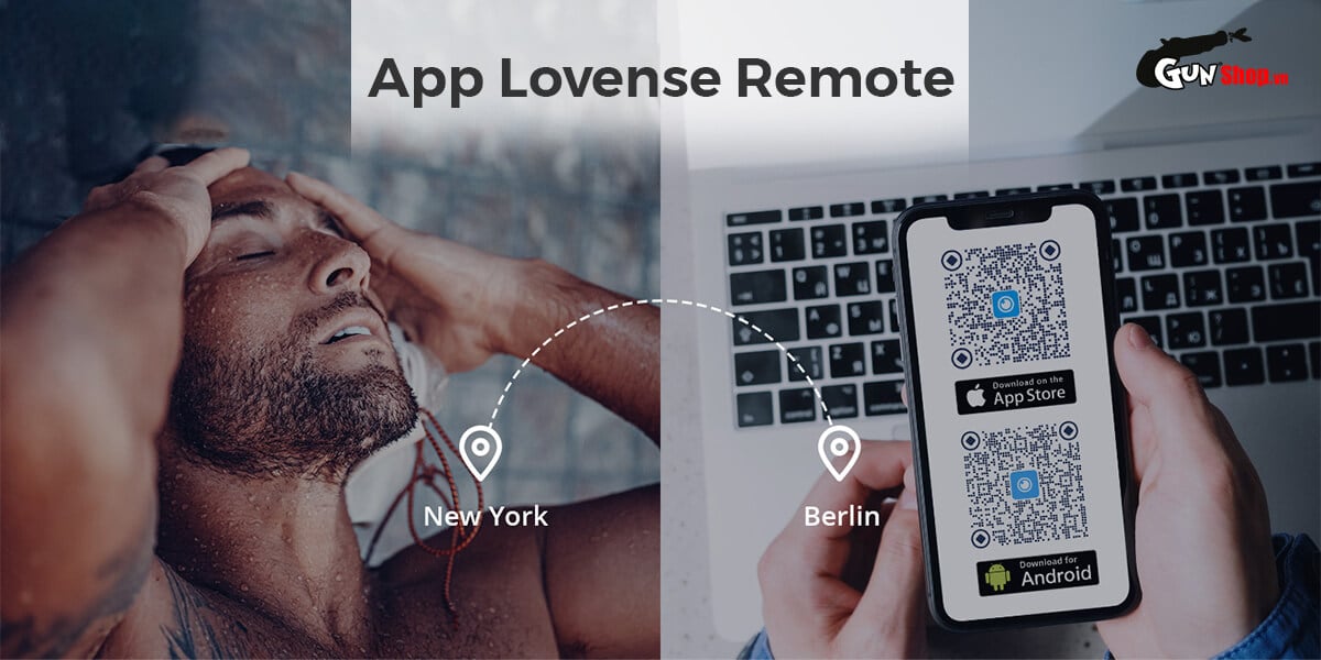 Chày rung Lovense Domi 2 không dây, điều khiển app, kích thích mạnh