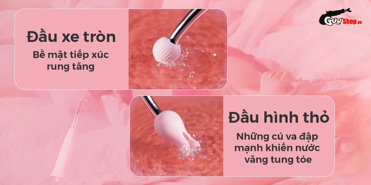  Bảng giá Máy massage 2 đầu Svakom Beverly kèm lưỡi liếm kích thích điểm G loại tốt
