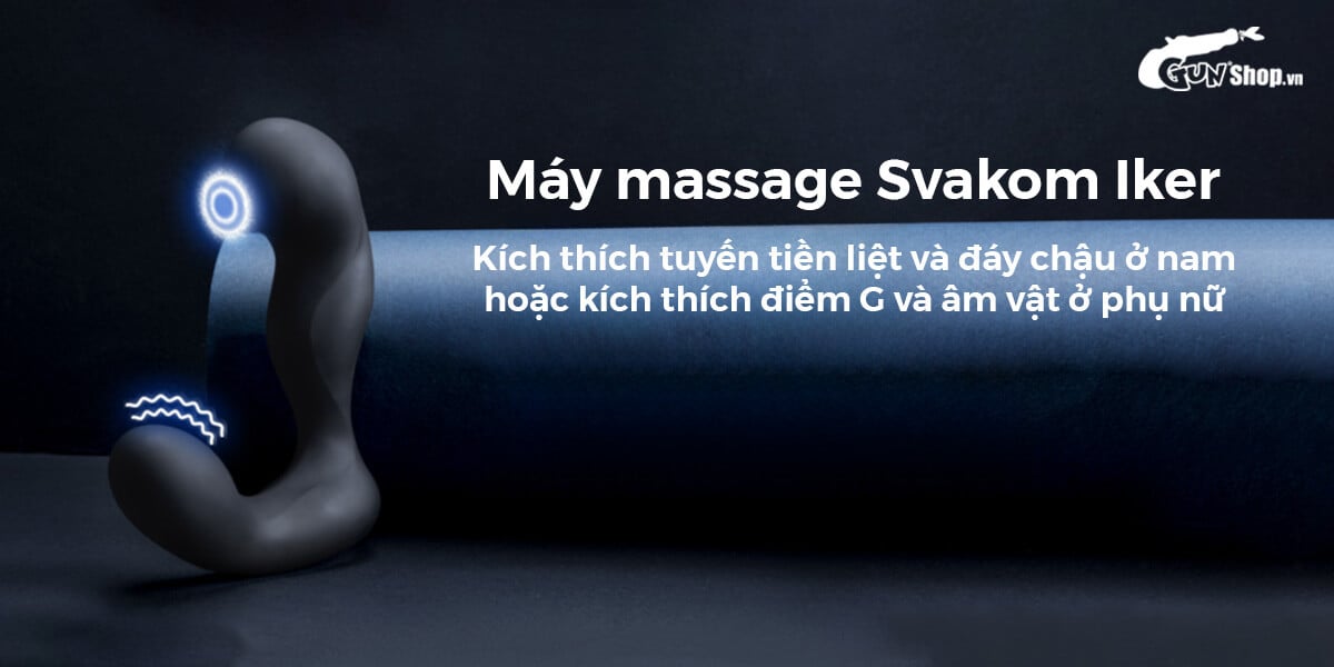  Kho sỉ Svakom Iker máy massage hậu môn cao cấp điều khiển qua app mới nhất