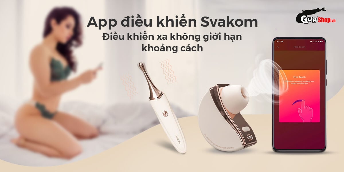  Địa chỉ bán Máy massage cao cấp Svakom Meet Fleur rung bú mút toả nhiệt hàng mới về