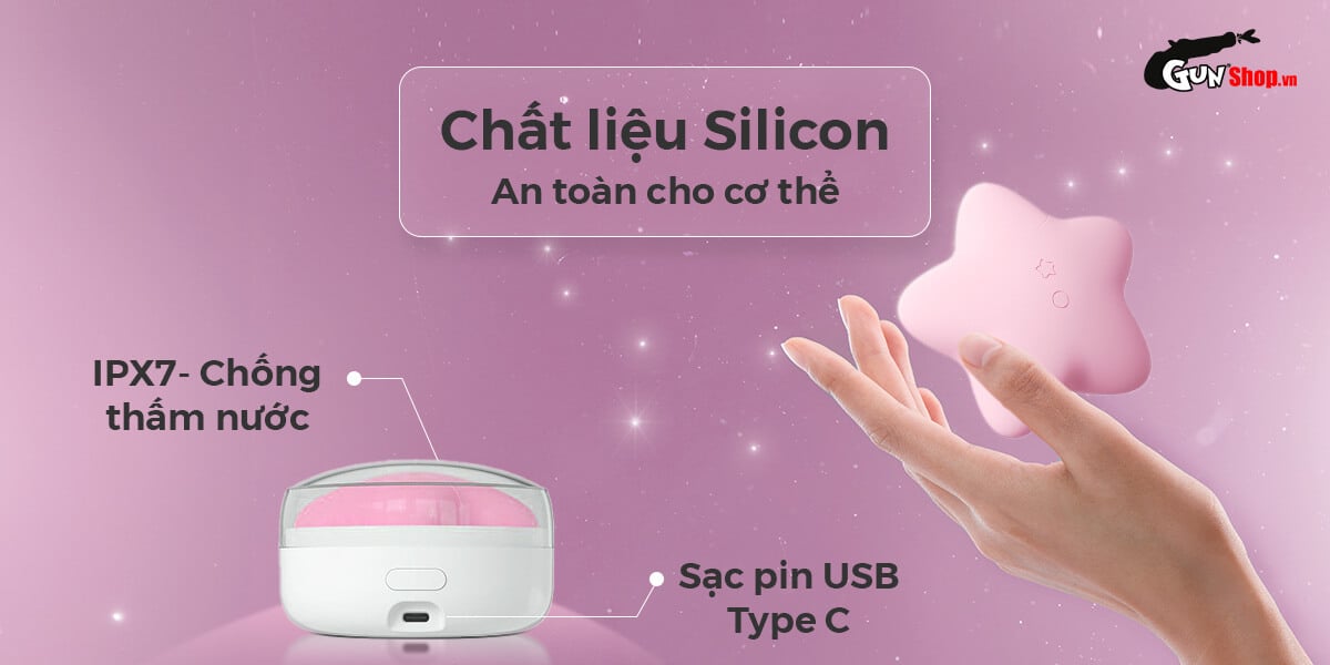 Máy Rung Bút Svakom Peach Star Hình Ngôi Sao Massage Kích Thích Mua Ngay