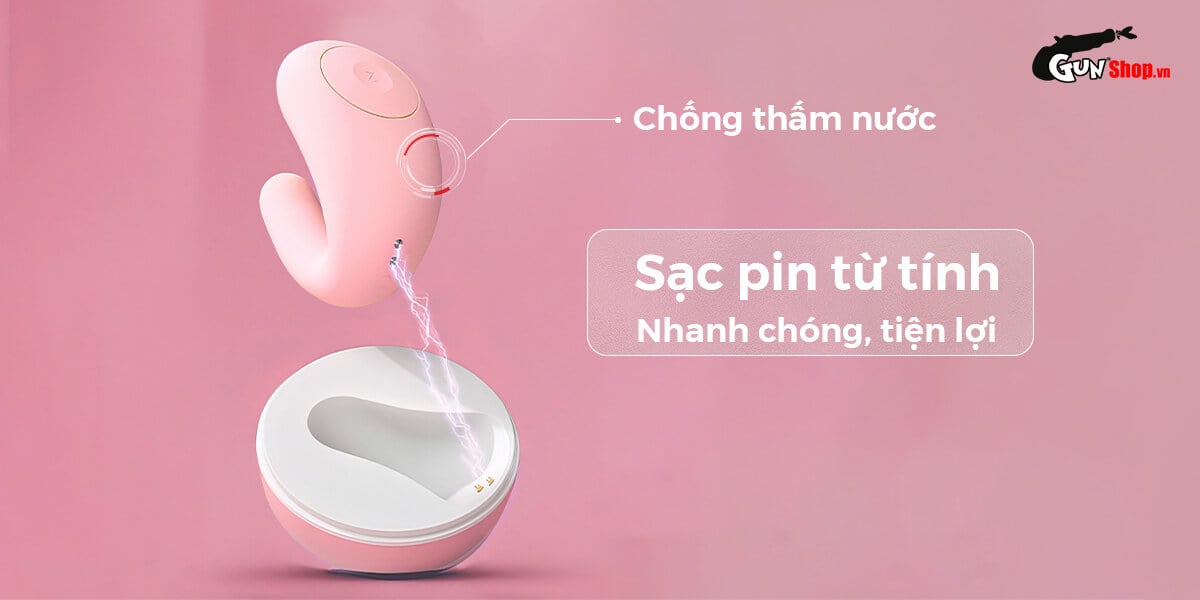 Máy rung hút điểm G Svakom Zemalia Natasha đa năng kích thích