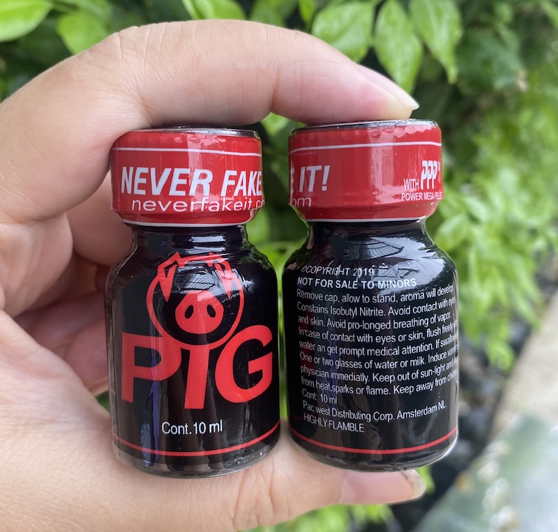  Shop bán Popper Pig 10ml chính hãng Mỹ USA PWD chính hãng