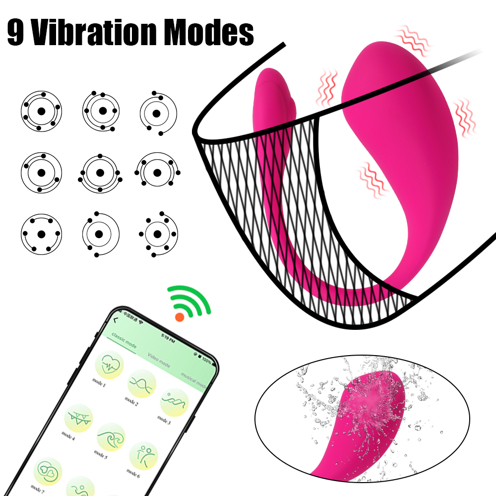  Bỏ sỉ Trứng rung tình yêu Love Spouse gắn quần chip điều khiển từ xa qua app điện thoại chính hãng