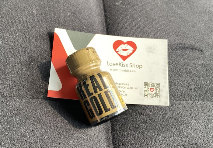 Popper Real Gold 10ml Chính Hãng Tăng Khoái Cảm Top Bot