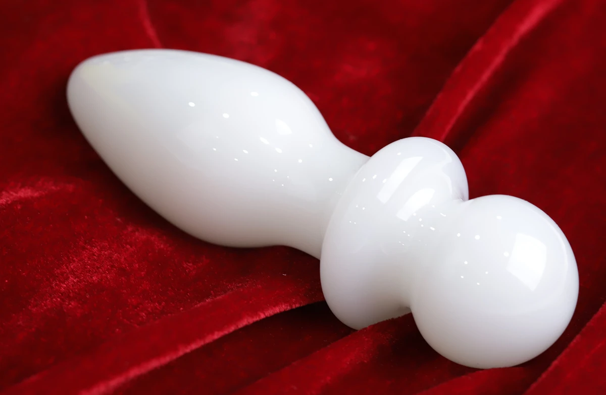  Bỏ sỉ Phích cắm hậu môn Yunman Glass Toy thủy tinh giả ngọc độc đáo đầy kích thích loại tốt