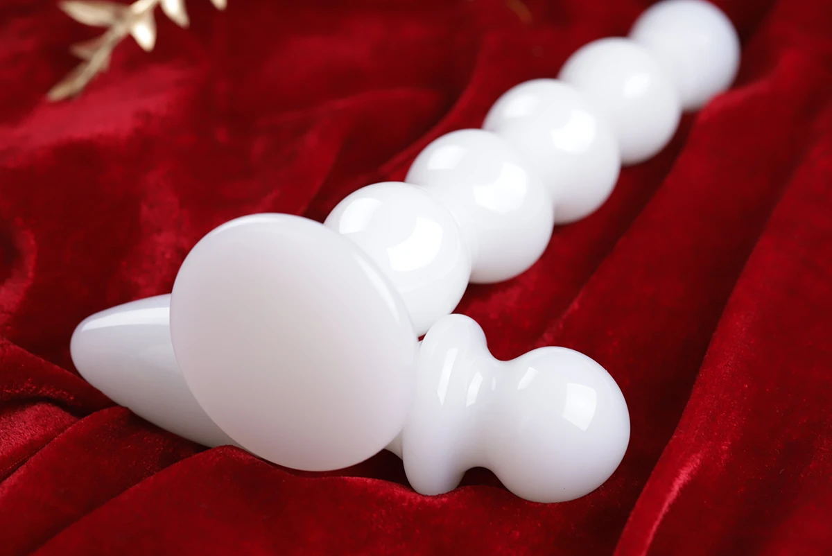  Bỏ sỉ Phích cắm hậu môn Yunman Glass Toy thủy tinh giả ngọc độc đáo đầy kích thích loại tốt