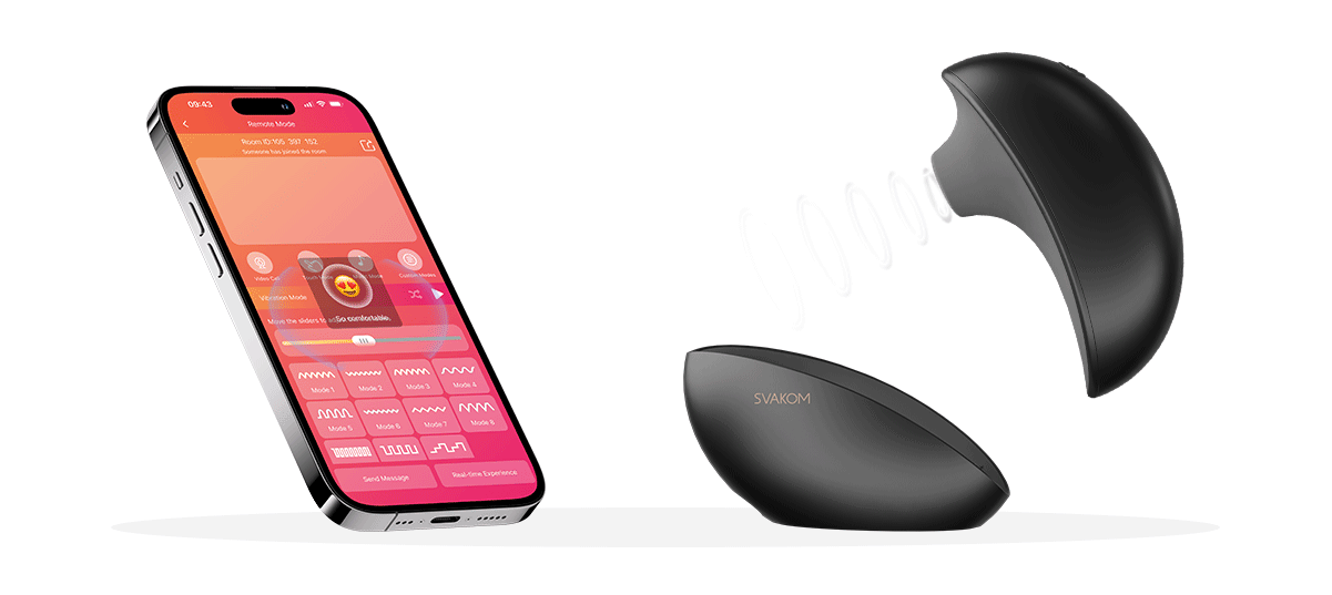 Cung cấp Svakom Pulse Galaxie phát sáng máy bú hút thổi kích thích âm vật kết nối App tốt nhất