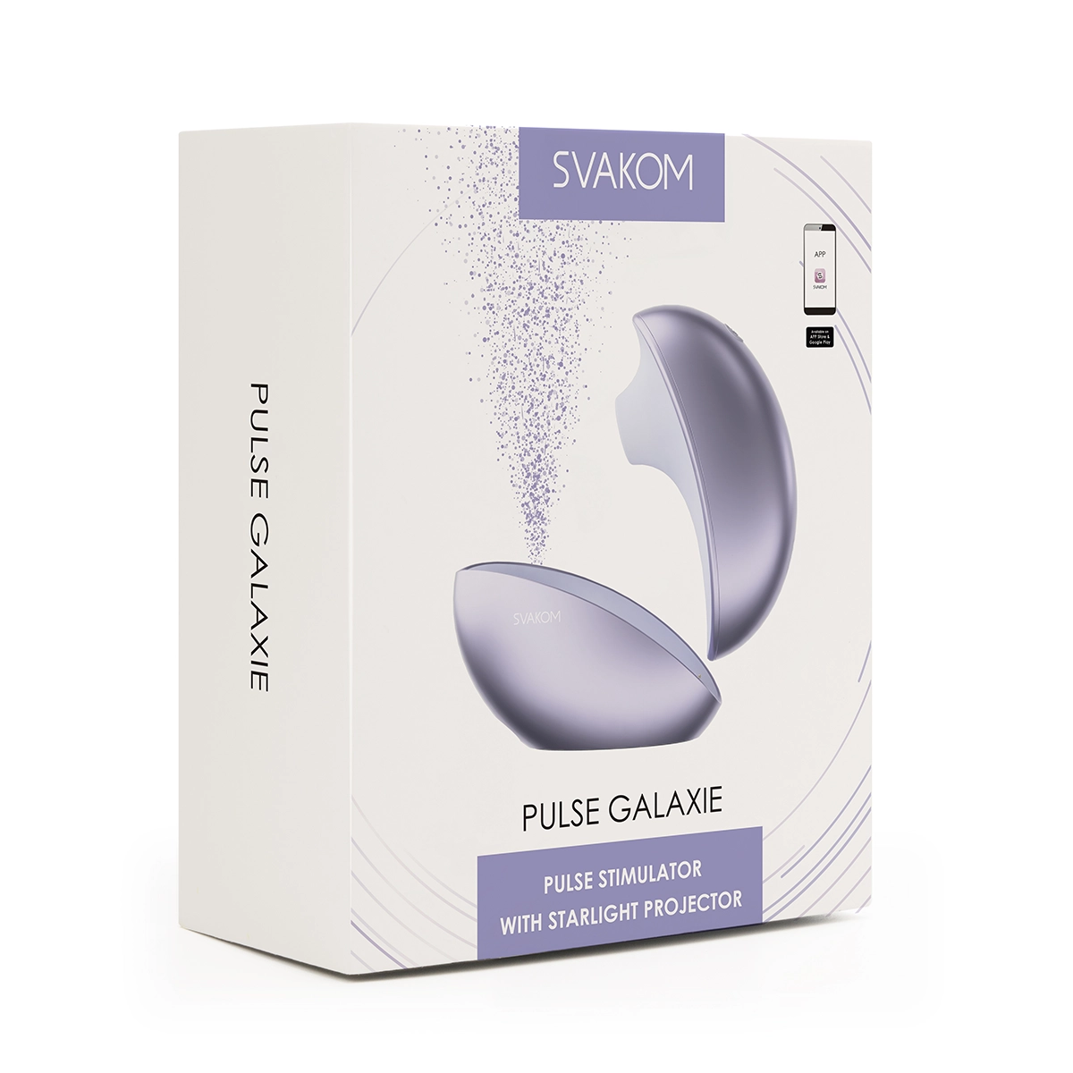 Cung cấp Svakom Pulse Galaxie phát sáng máy bú hút thổi kích thích âm vật kết nối App tốt nhất
