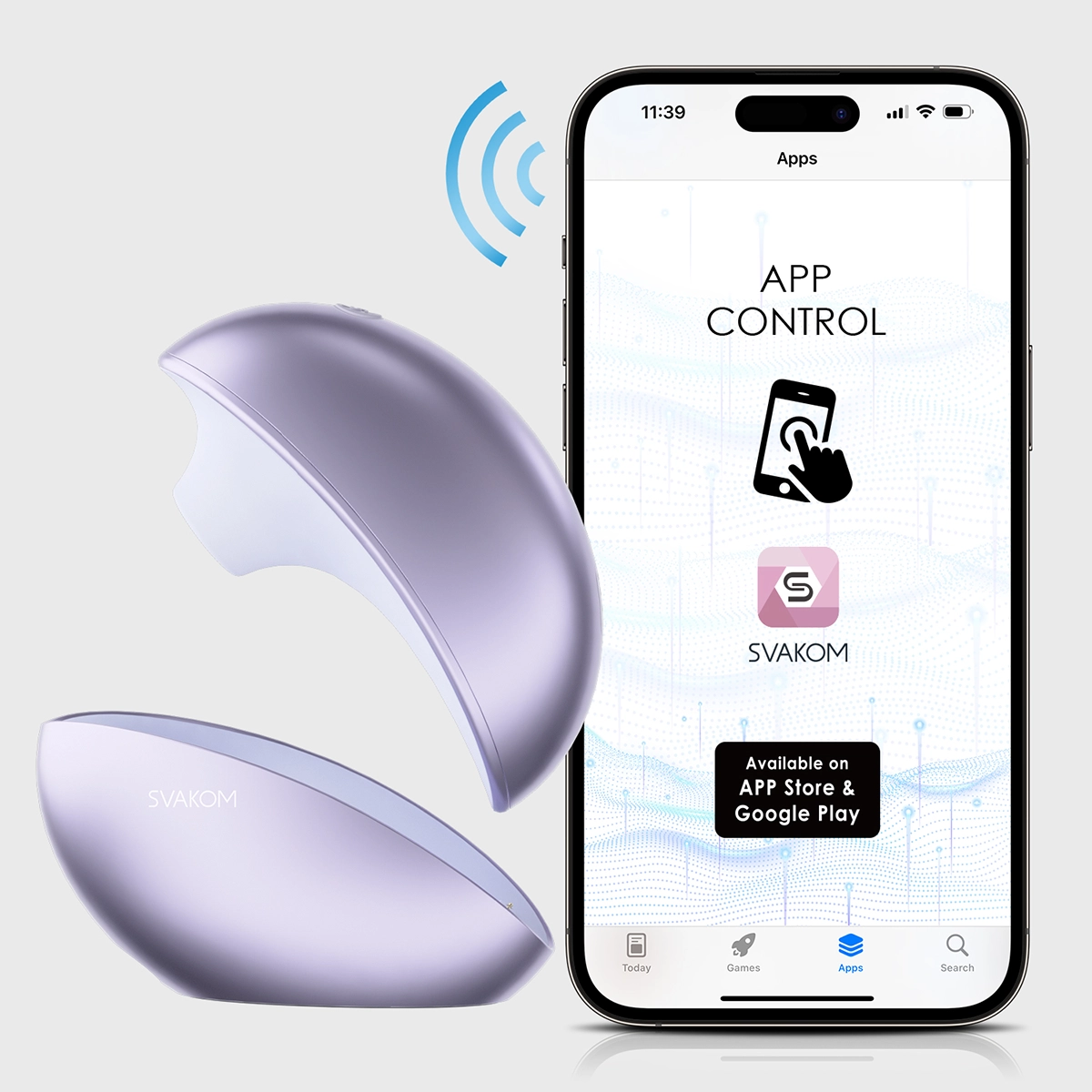 Cung cấp Svakom Pulse Galaxie phát sáng máy bú hút thổi kích thích âm vật kết nối App tốt nhất