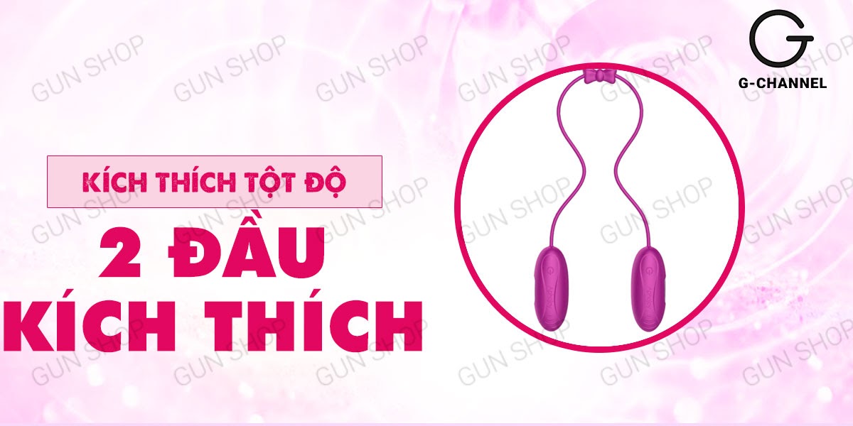  Bỏ sỉ Trứng rung 2 đầu sạc điện - Aphojoy tốt nhất
