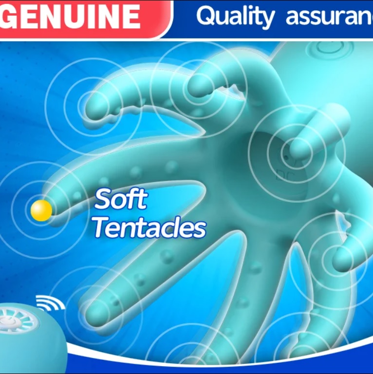  Bán Trứng rung hình bạch tuột có điều khiển từ xa giá sỉ