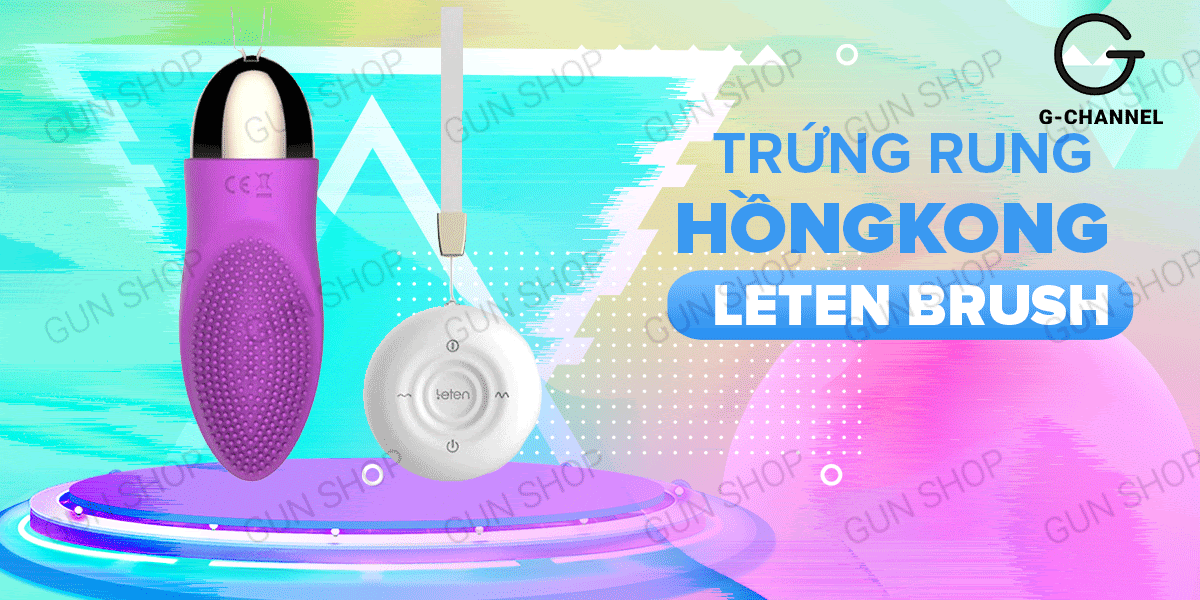 Shop bán Trứng rung không dây sạc điện - Leten Brush hàng mới về Shop bán Trứng rung không dây sạc điện - Leten Brush hàng mới về