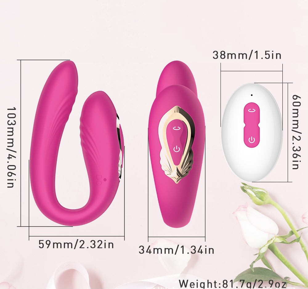  Đánh giá Trứng rung tình yêu 2 đầu rung mạnh masage kích thích điểm G loại tốt