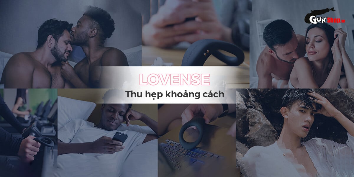 Bỏ sỉ Vòng đeo dương vật Lovense Diamo 10 chế độ rung điều khiển qua app chính hãng