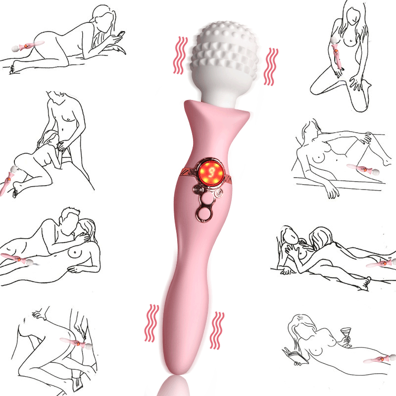  Địa chỉ bán Chày rung 2 đầu Yeain Magic Wand với gai silicone hoặc trơn mượt hàng mới về